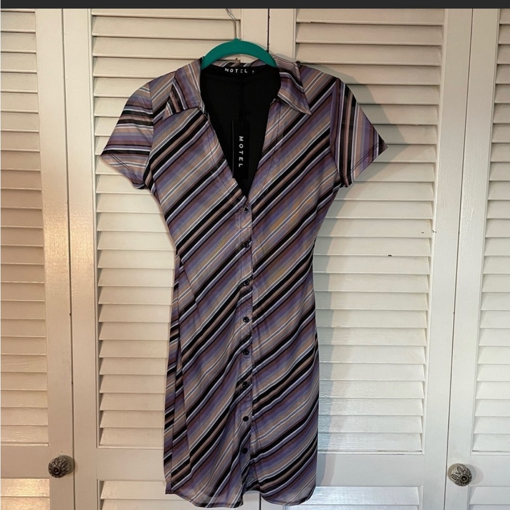Motel Rocks 70s Mini Dress 🤍 - Picture 4 of 7